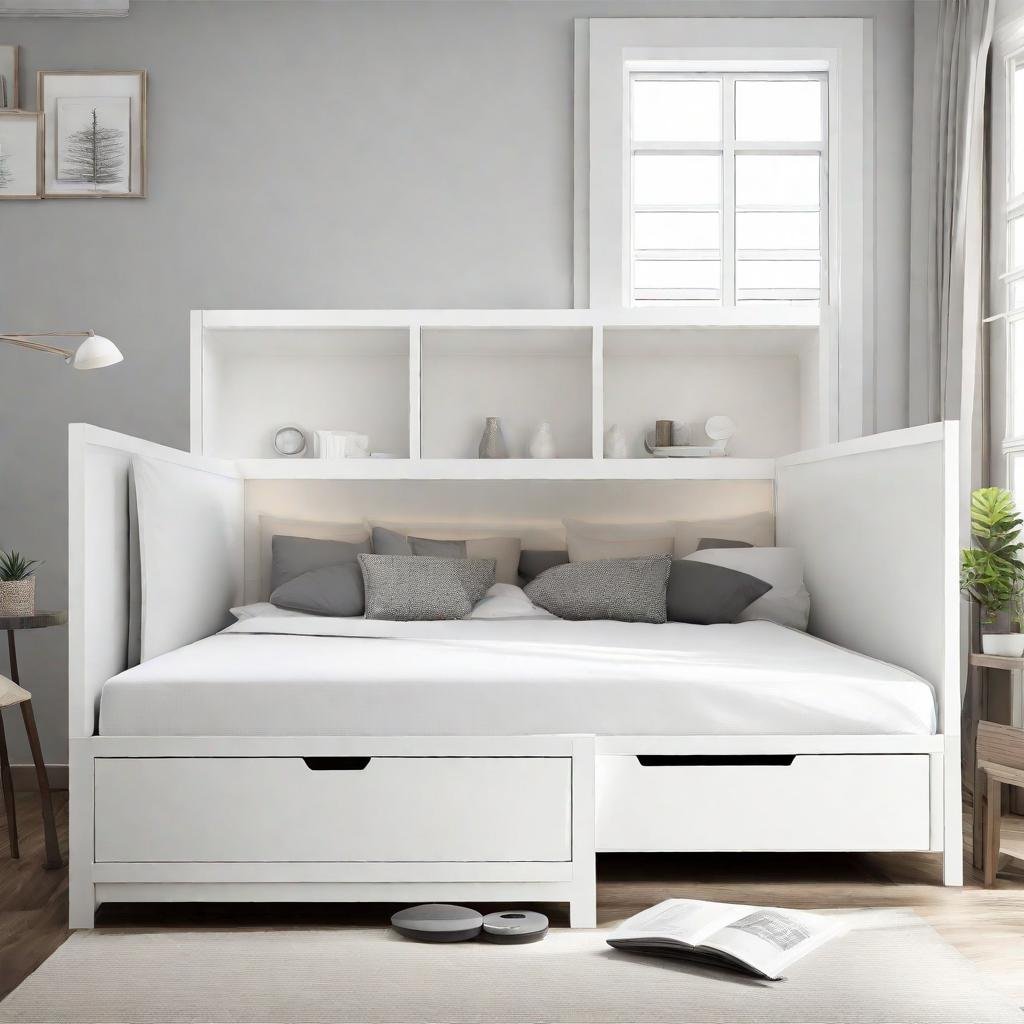 Exploring the Allure of White Storage Beds