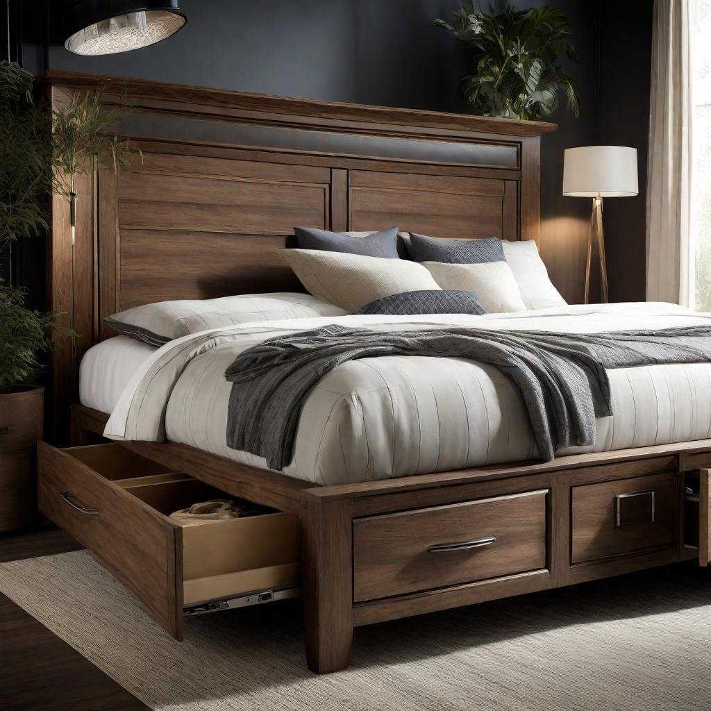 Exploring The Elegance of a King Storage Bed