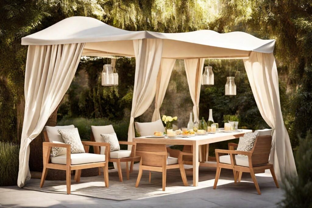 The Ultimate Guide to Outdoor Chairs with Canopies