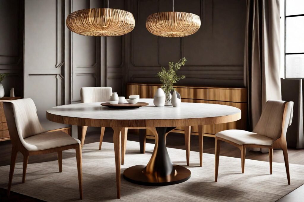 Why Round Dining Tables Are a Perfect Fit